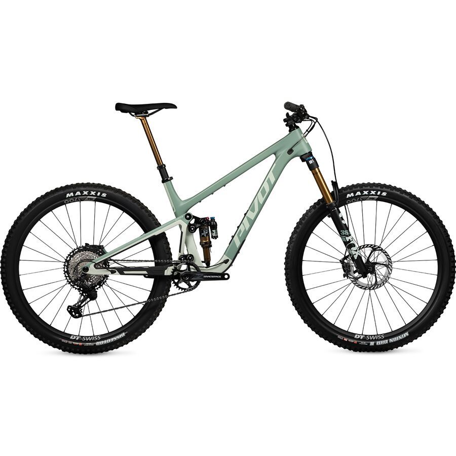 Pivot Trailcat LT Pro XT/XTR Mountain Bike Green Meadow Mist