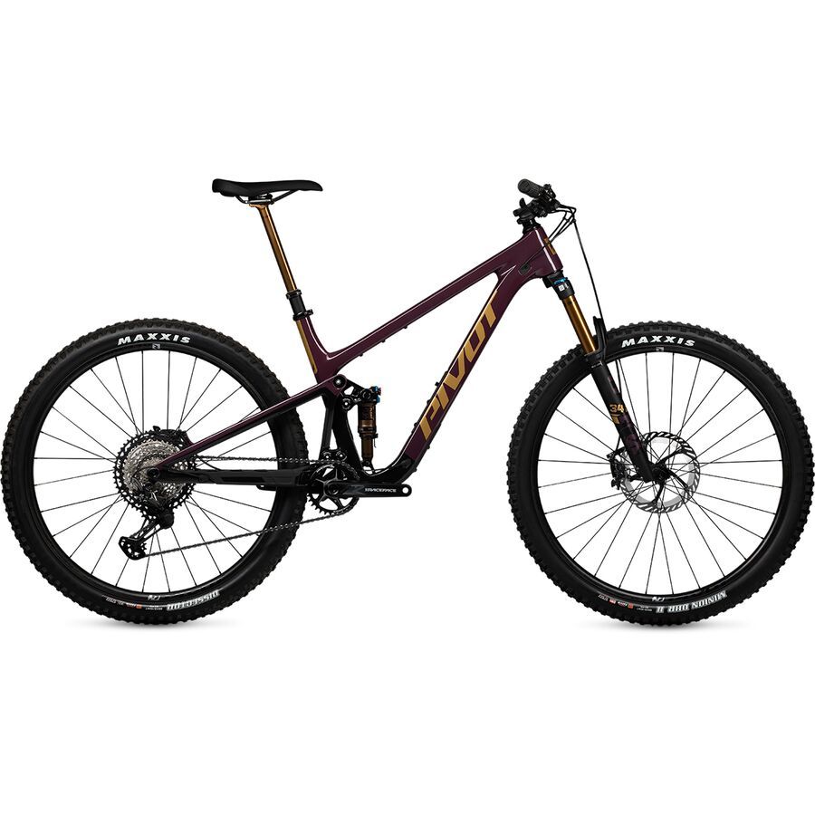 Pivot Trailcat SL Pro XT/XTR Carbon Wheel Mountain Bike Dr. Purple