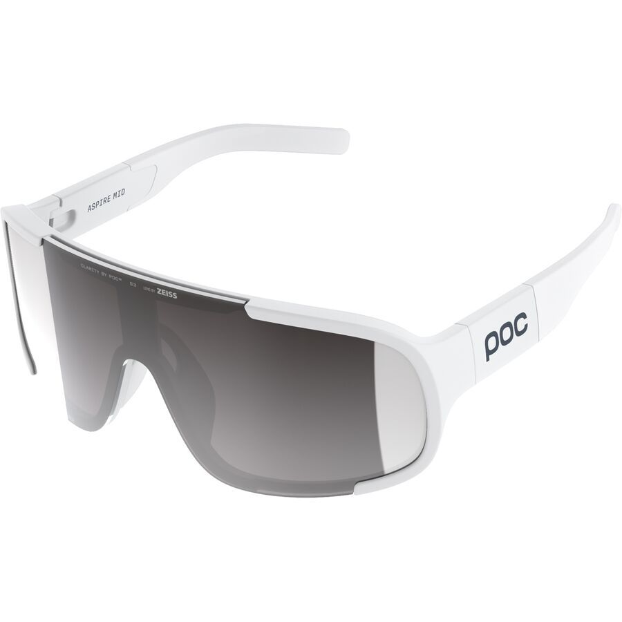 POC Aspire Mid Sunglasses Hydrogen White/Clarity Road/Sunny Silver