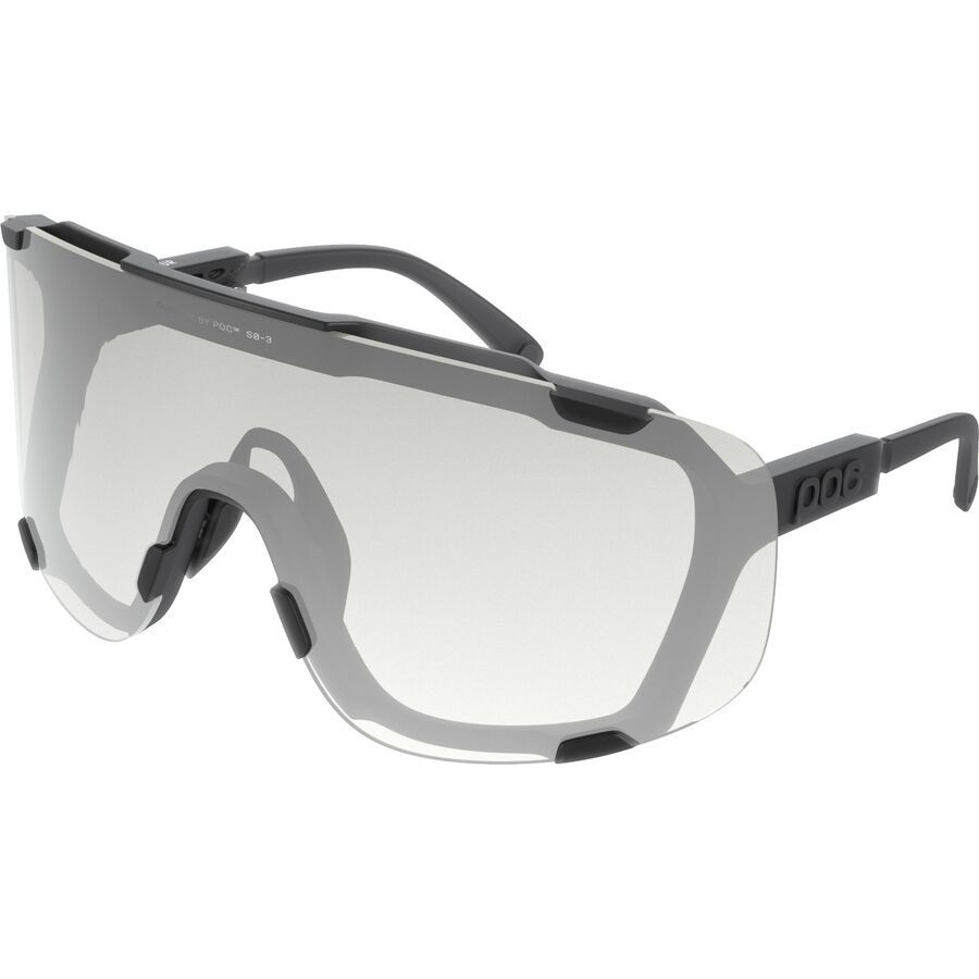 POC Devour Photochromic Translucent Black/Clarity Photochromic/Changeable Grey