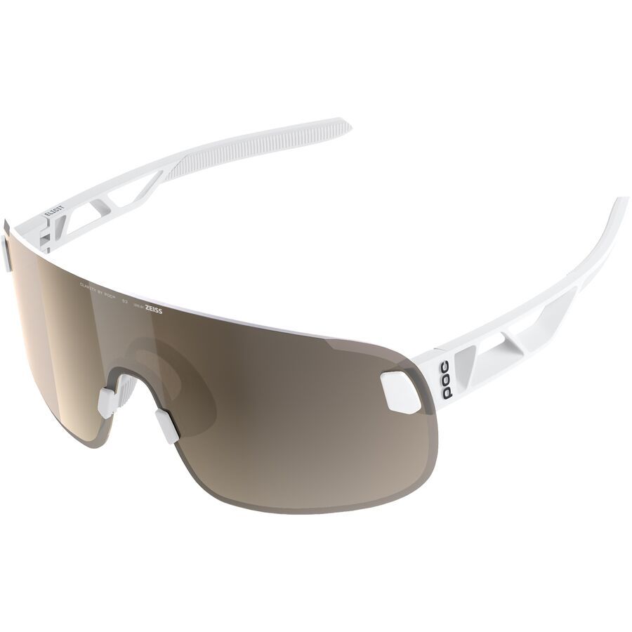 POC Elicit TI Sunglasses Hydrogen White/Clarity Trail /Partly Sunny Silver