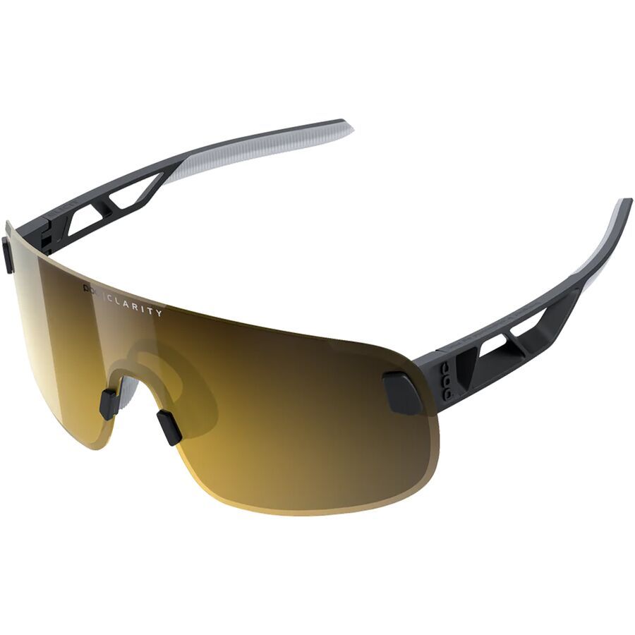 POC Elicit Toric Sunglasses Uranium Black/Clarity Trail/Partly Sunny Silver