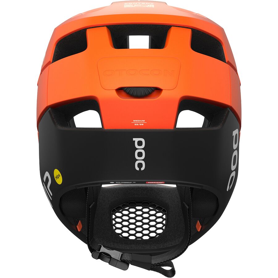 POC Otocon Race Mips Helmet Fluorescent Orange AVIP/Uranium Black Matte