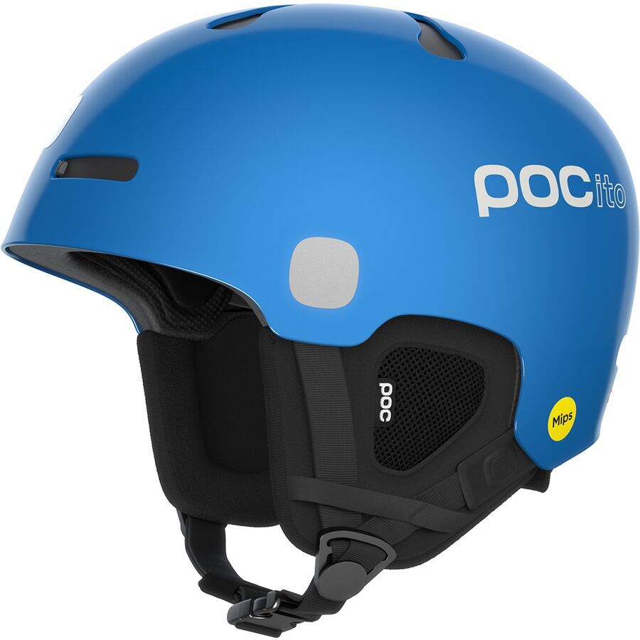 POC Pocito Auric Cut Mips Helmet - Kids' Fluorescent Blue