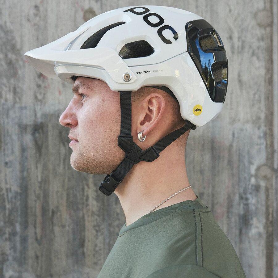 POC Tectal Race Mips Helmet Hydrogen White/Uranium Black