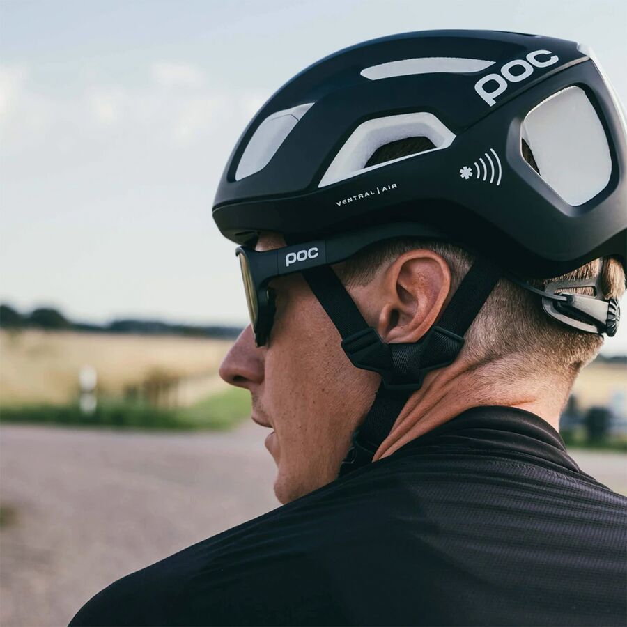 POC Ventral Air Mips NFC Helmet Uranium Black/Hydrogen White Matte