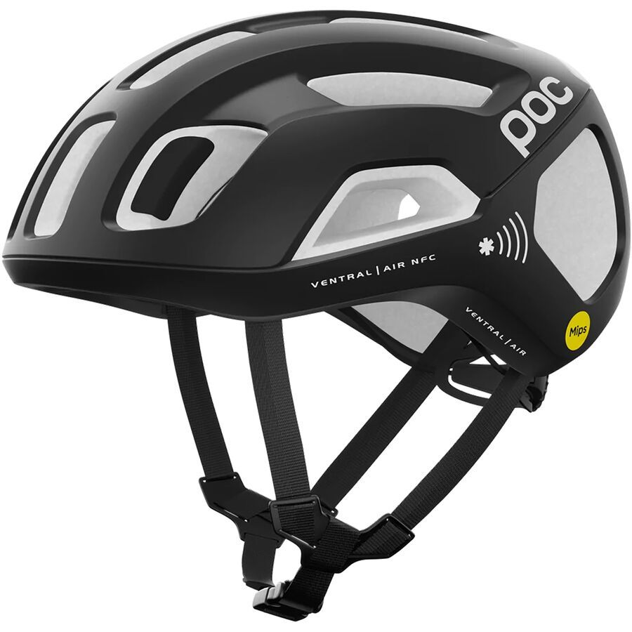 POC Ventral Air Mips NFC Helmet Uranium Black/Hydrogen White Matte
