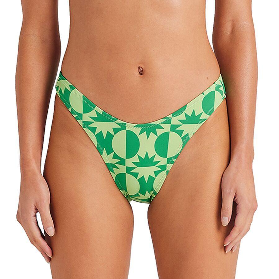 Poolside Paradiso Cayman High Cut Cheeky Bottom - Women's Daiquiri
