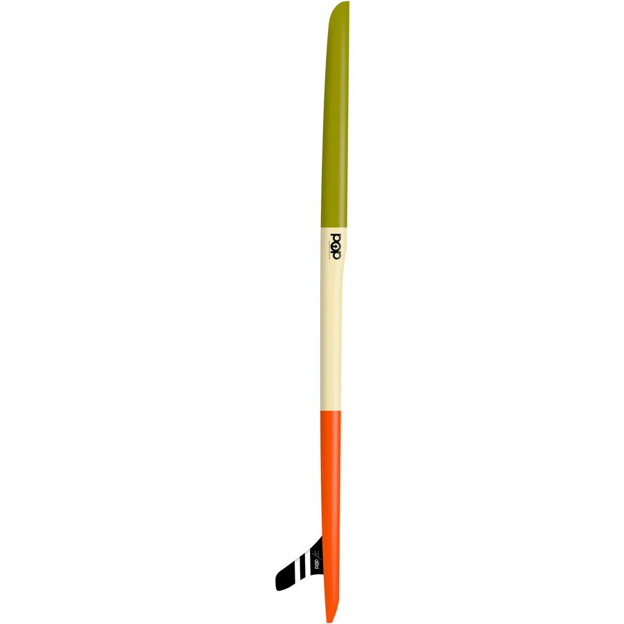 POP Board Co. Americana Stand-Up Paddleboard Green/Cream/Orange