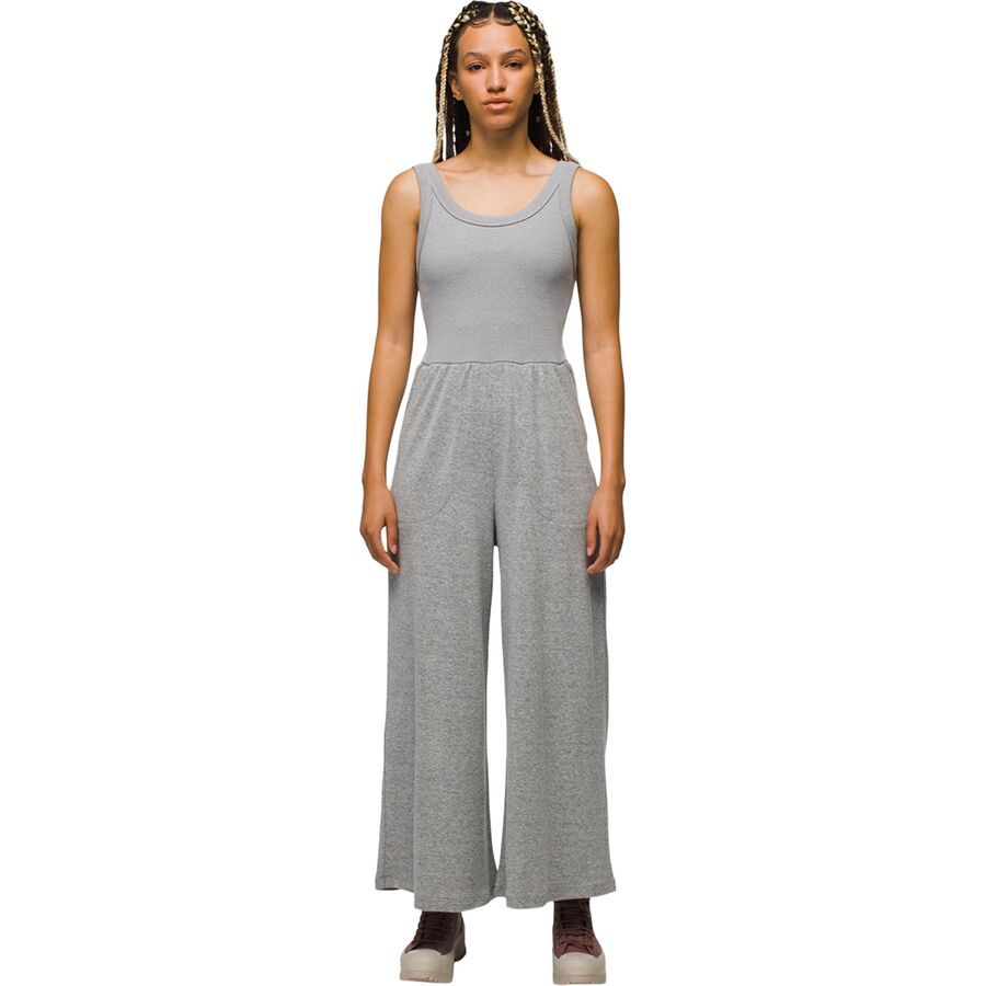 prAna Cozy Up Bayjour Jumpsuit - Women's Heather Grey