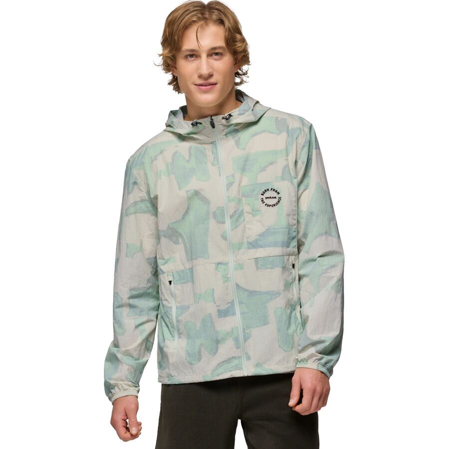 prAna Encinitas Windbreaker - Men's Jasmine Lavalamp