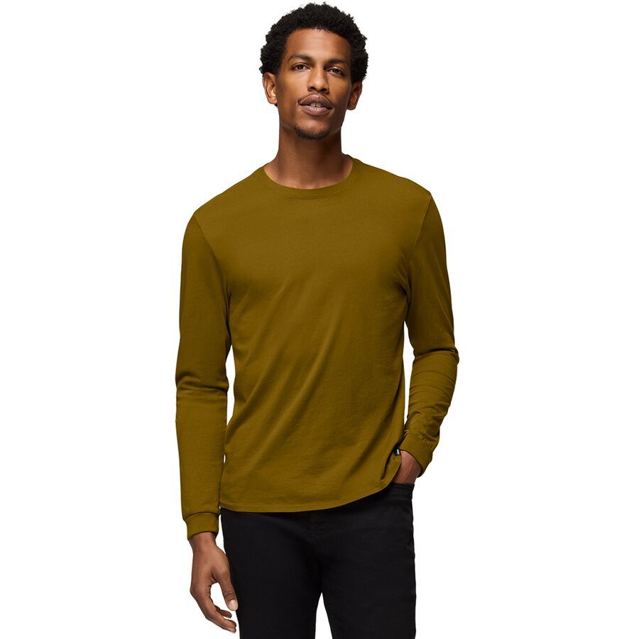 prAna Everyday Long-Sleeve T-Shirt - Men's Retro Olive