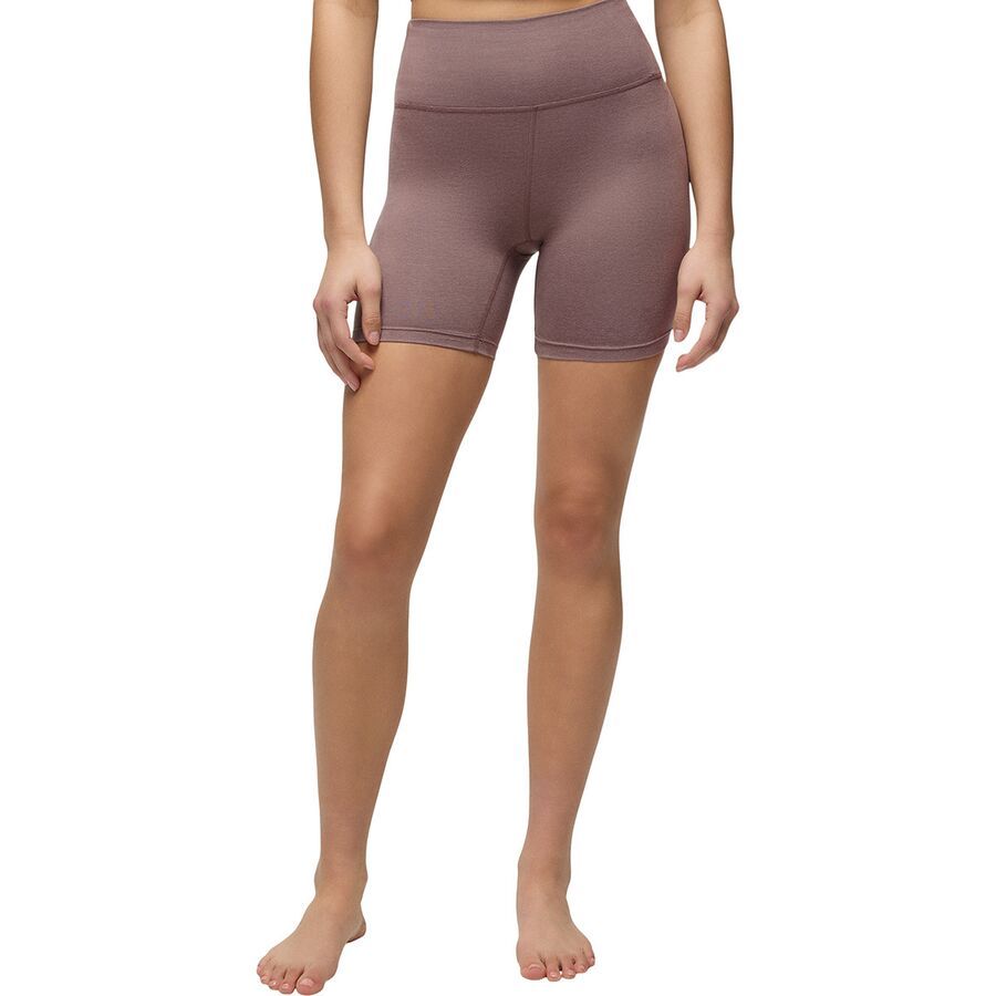 prAna Heavana 6in Short - Women's Carob Heather