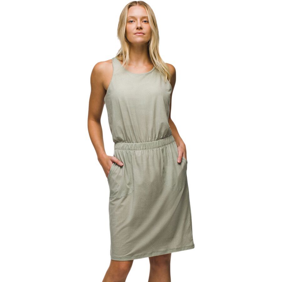 prAna Kamen Dress - Women's Juniper Green Linea