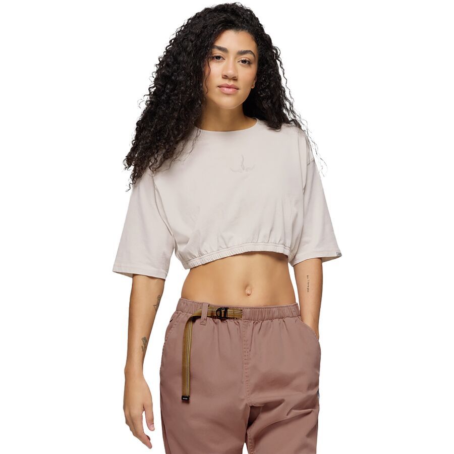 prAna Ninety Three Cinch T-Shirt - Women's Almond