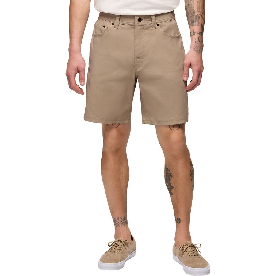 prAna Stretch Zion 5 Pocket 8in Short - Men's Sandbar