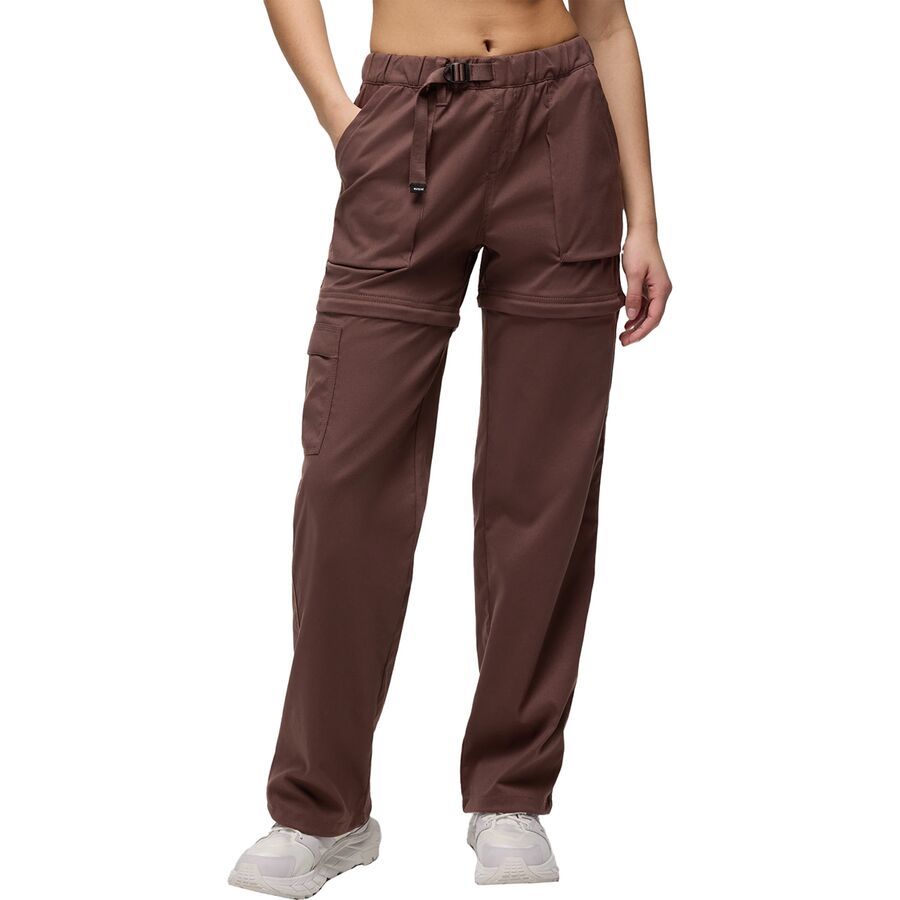 prAna Stretch Zion Convertible Pant - Women's Mocha