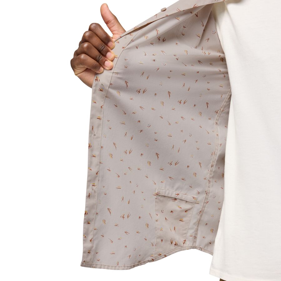 PrAna Tinline Shirt - Men's Almond Brushstroke