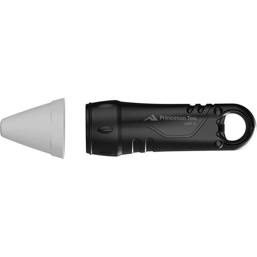 Princeton Tec AMP1 LED Flashlight + Opener & Cone Black
