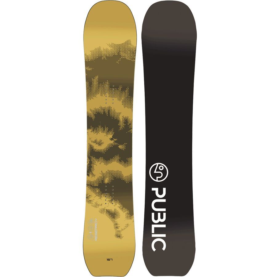 PUBLIC Snowboards Research Snowboard - 2025 Tan
