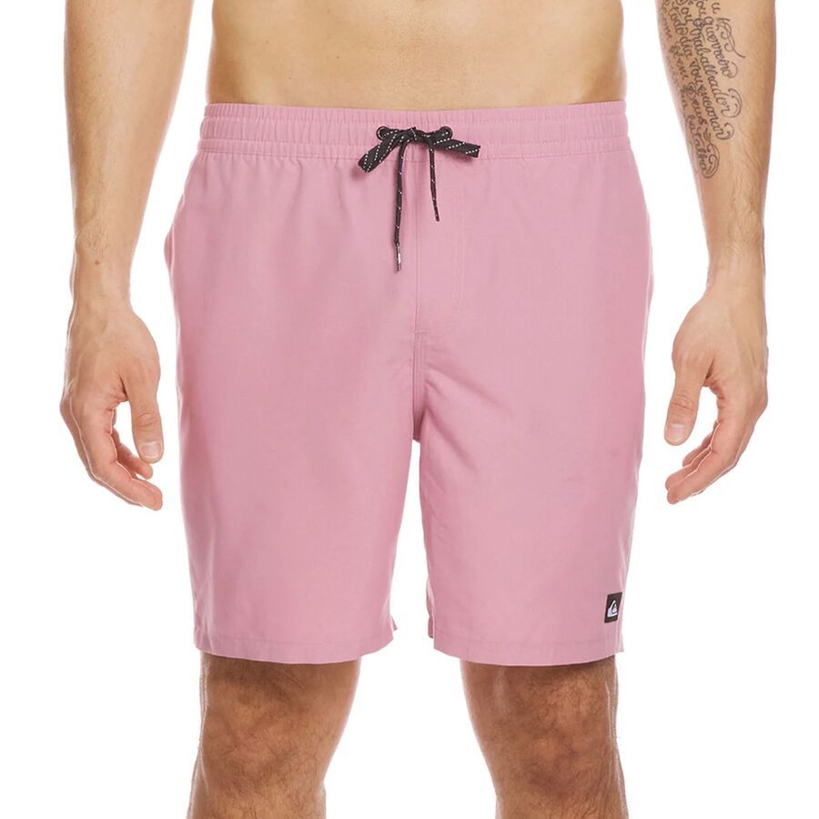 Quiksilver Everyday Solid Volley 17 NB Short - Men's Dusty Rose