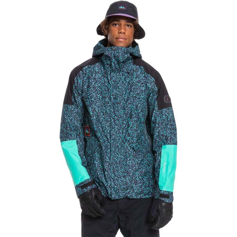 Quiksilver High Altitude Gore-Tex Jacket - Men's Grape Compote High Altitude Ca