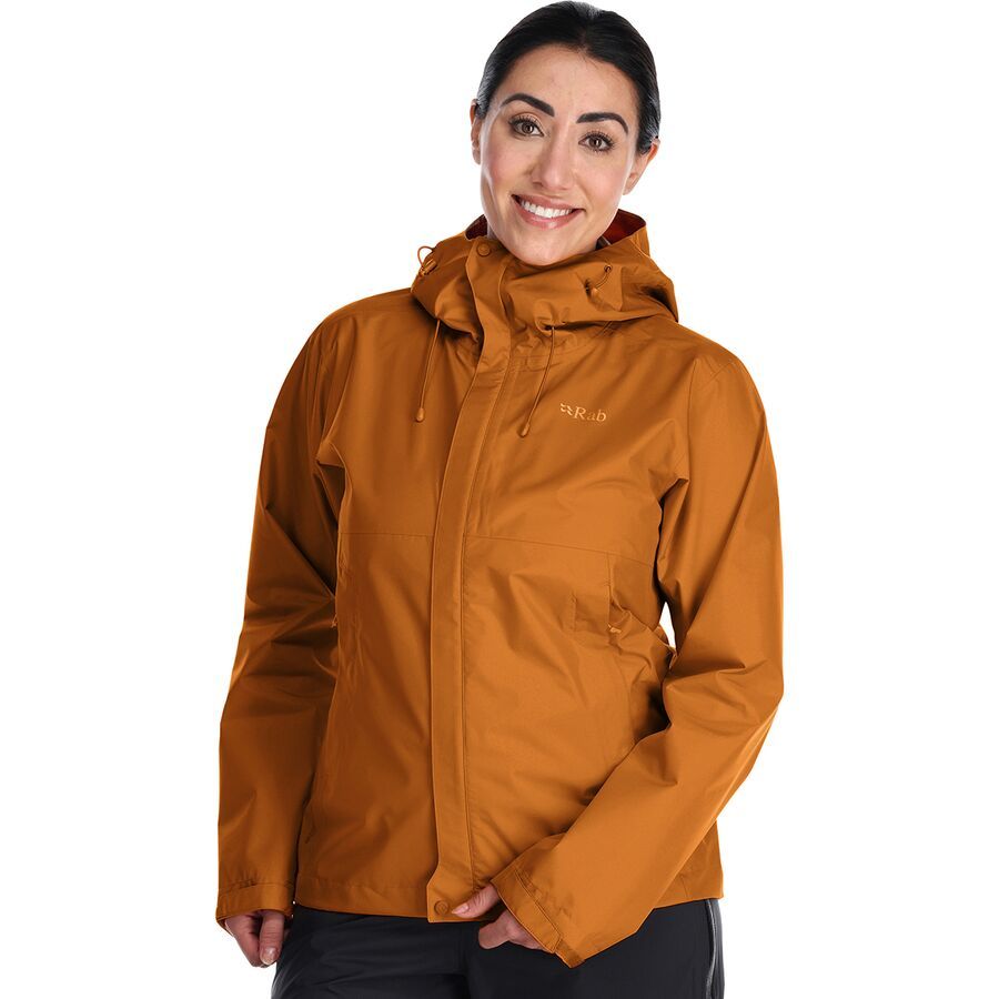 Rab Downpour Eco Jacket - Women's Marmalade