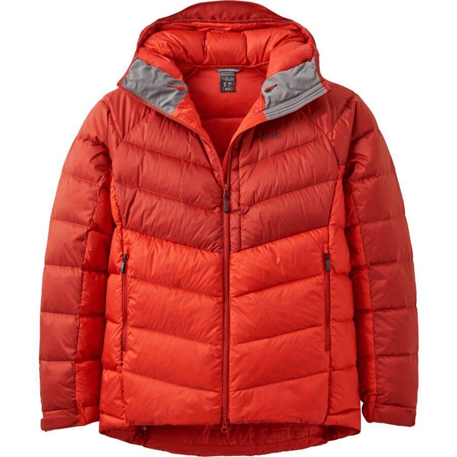 Rab Glaceon Pro Jacket - Men's Tuscan Red/Dark Horizon