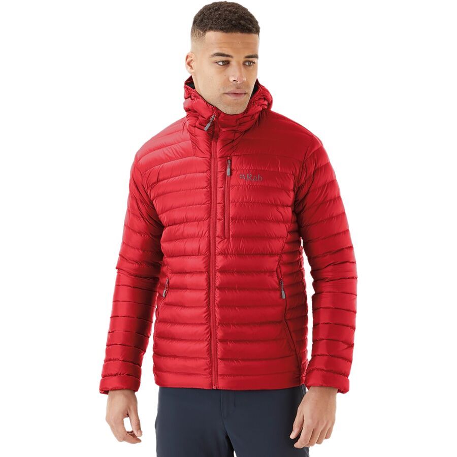 Rab Microlight Alpine Down Jacket - Men's Ascent Red2