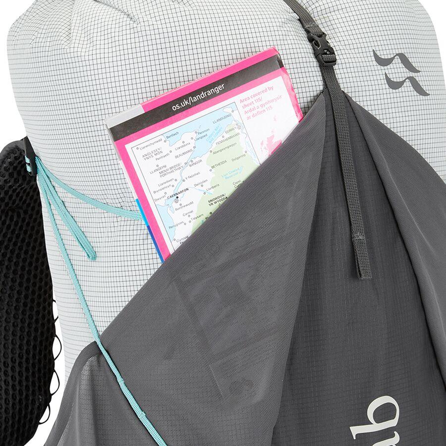 Rab Muon ND 40L Backpack - Women's Pewter/Graphene