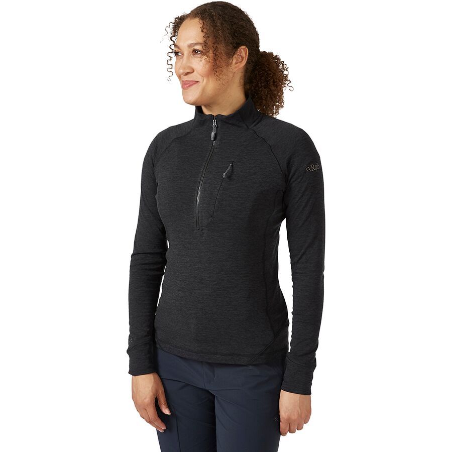 Rab Nexus Pull-On Fleece Jacket - Women's Black
