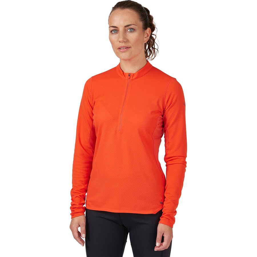 Rab Ridgeline Long-Sleeve T-Shirt - Women's Red Grapefruit