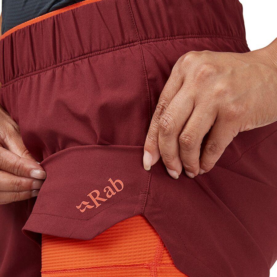 Rab Talus 4in Active Short - Women's Deep Heather