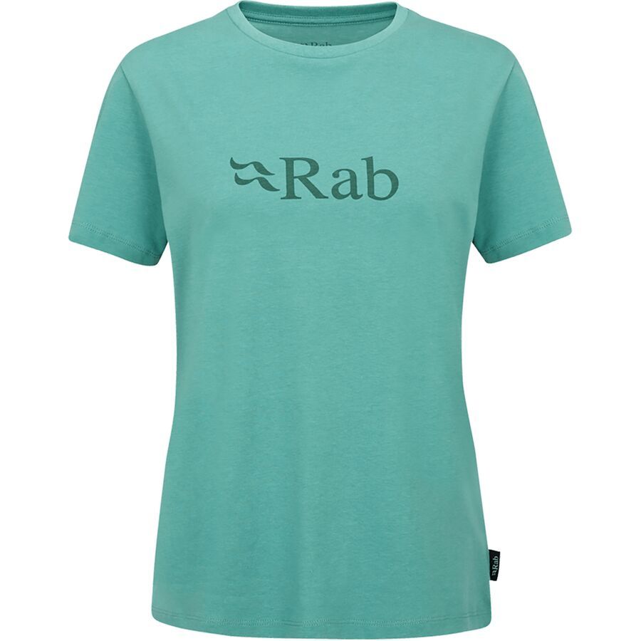 Rab Tuku Logo T-Shirt - Women's Glacier Blue