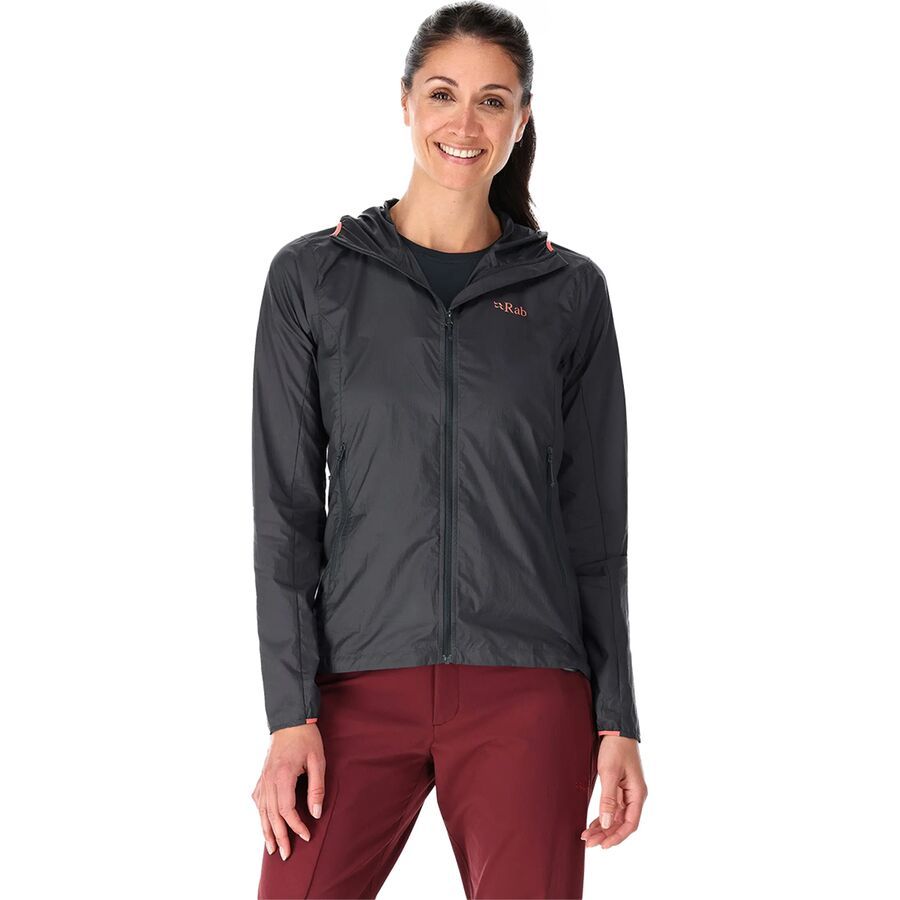 Rab Vital Hooded Windshell - Women's Graphene