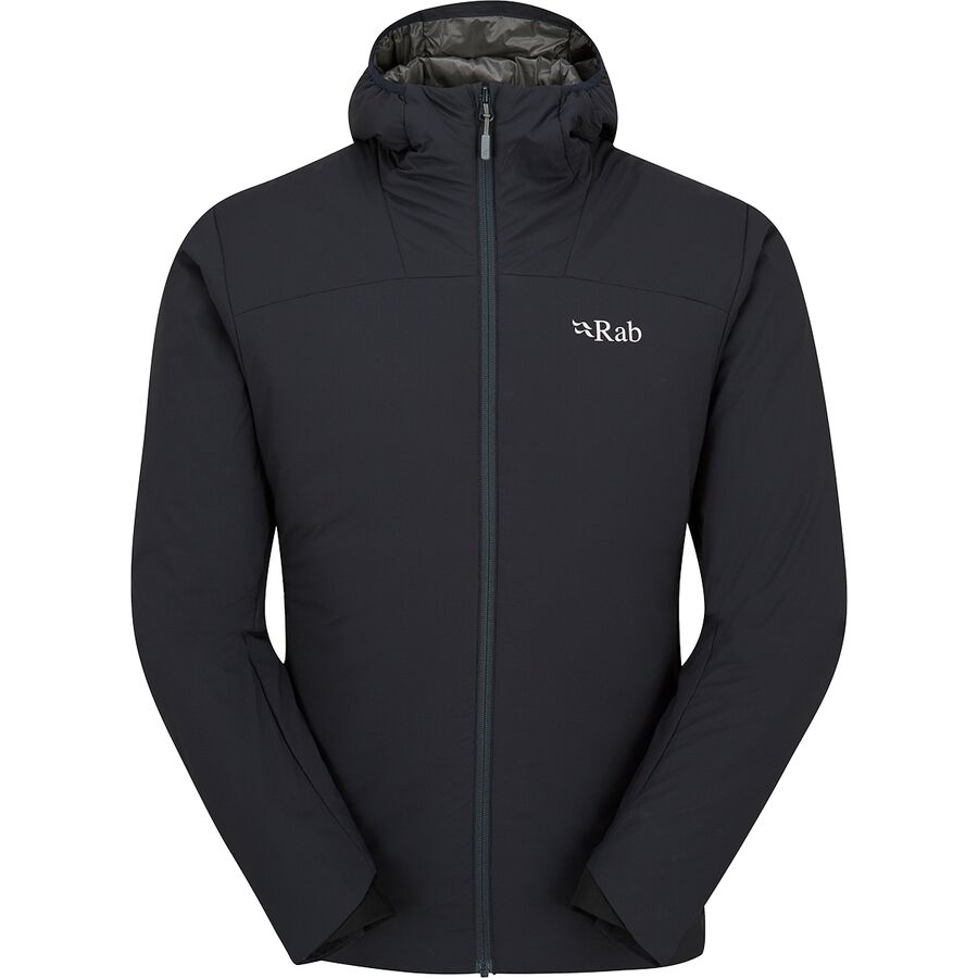 Rab Xenair Alpine Light Jacket - Men's Ebony (Zinc)