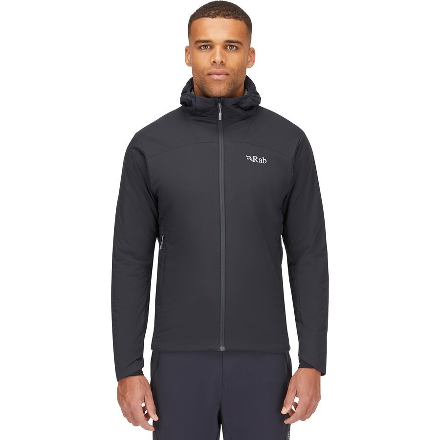 Rab Xenair Alpine Light Jacket - Men's Ebony (Zinc)
