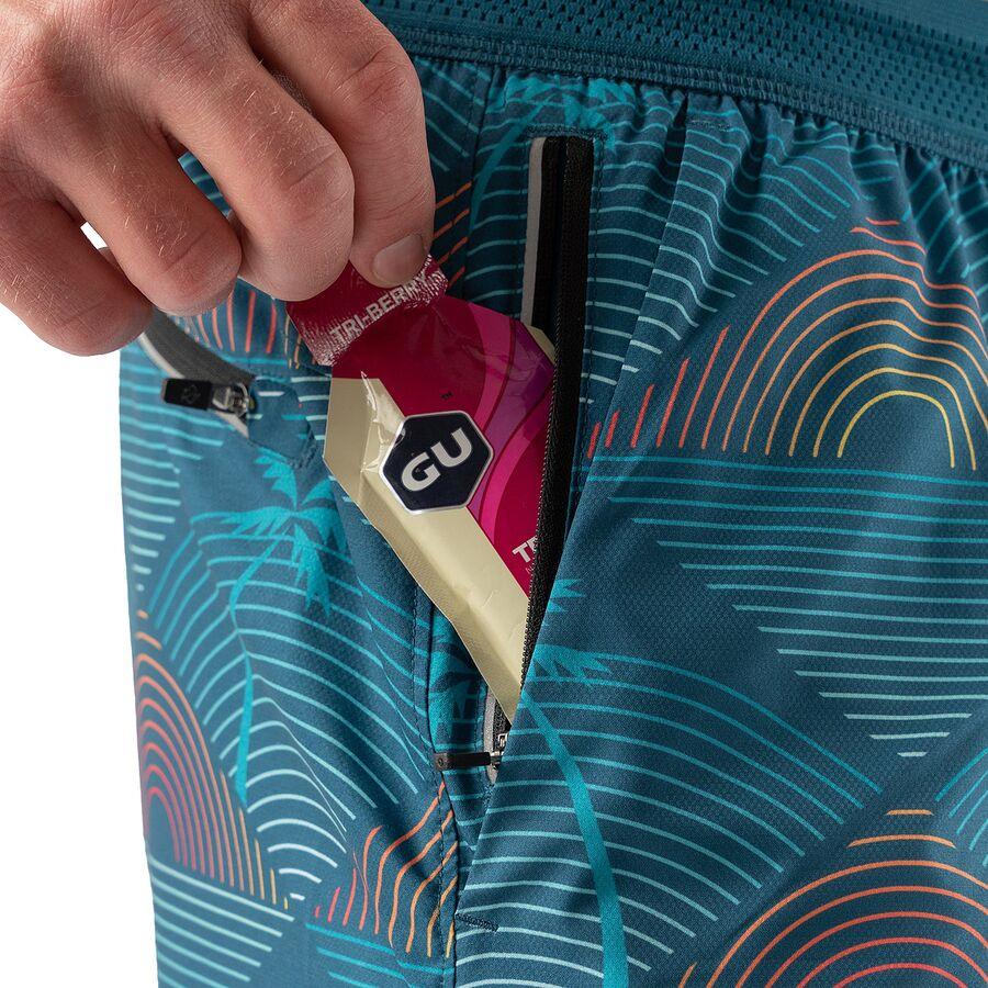 Rabbit Beach Break 5in Short - Men's Blue Coral