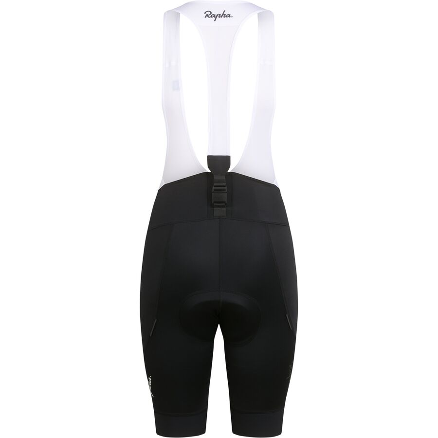 Rapha Detachable Bib Short - Women's Black/White