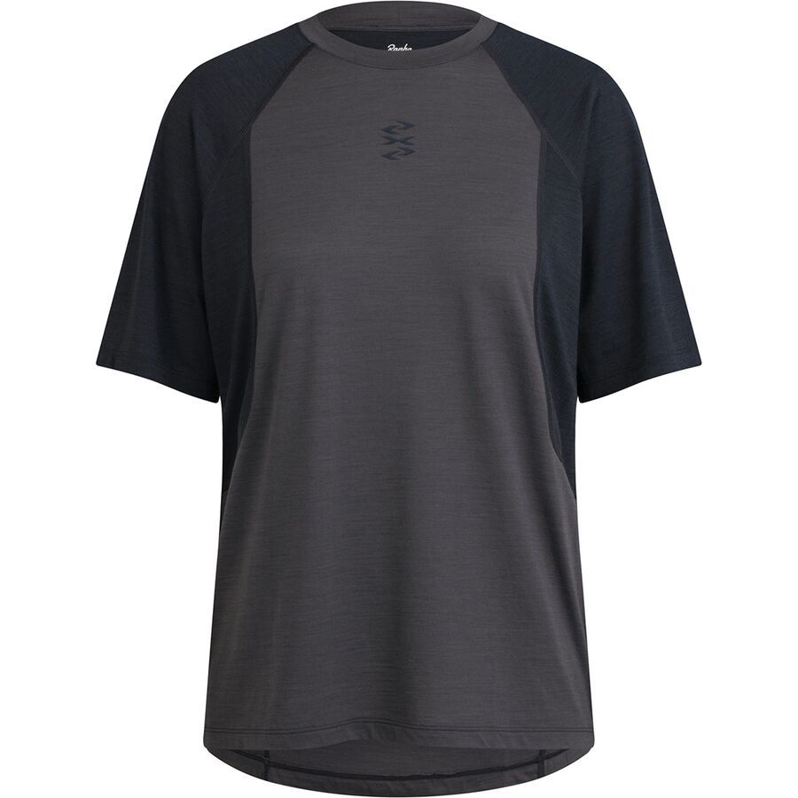 Rapha Explore Merino T-Shirt - Women's Asphalt/Vulcan