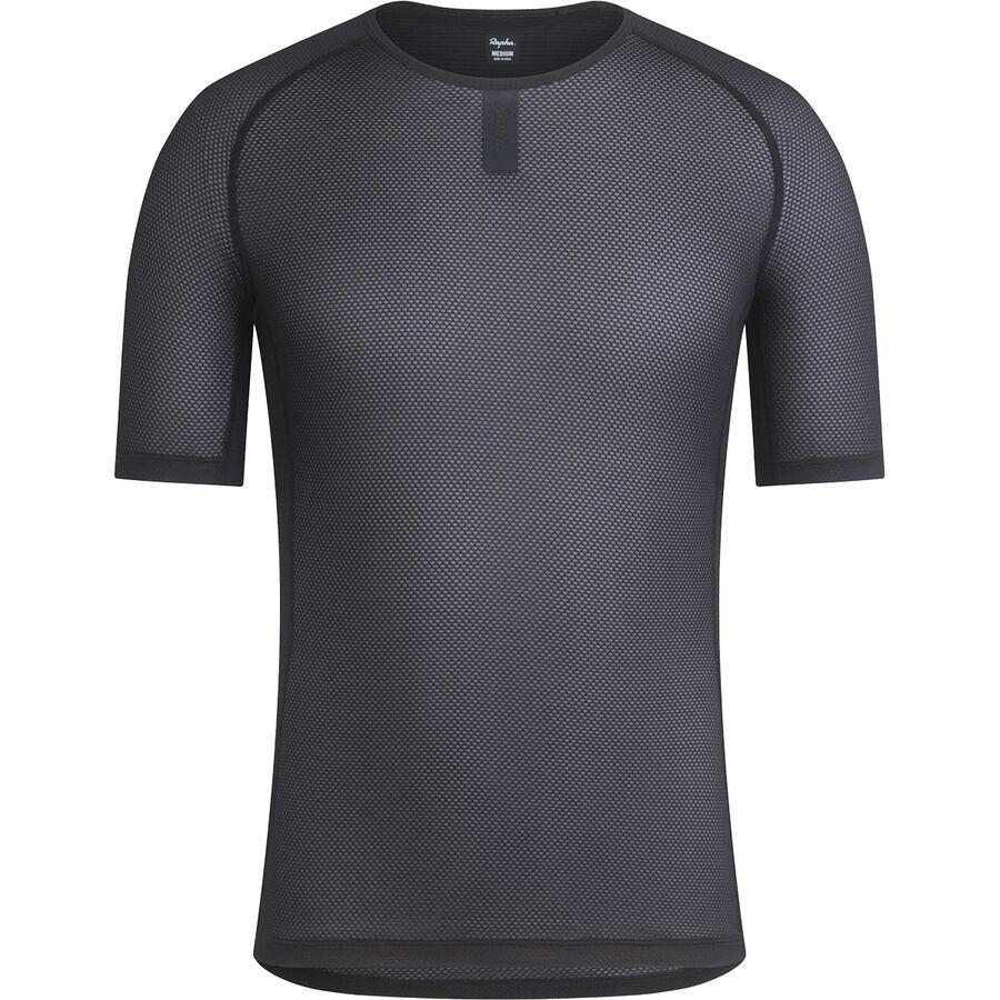 Rapha Lightweight Short-Sleeve Base Layer - Men's Black/Black
