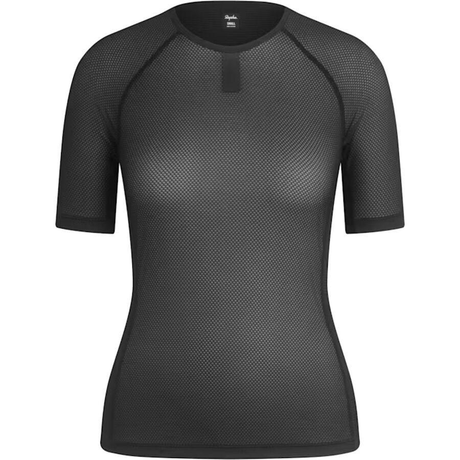 Rapha Lightweight Short-Sleeve Base Layer - Women's Black/Black