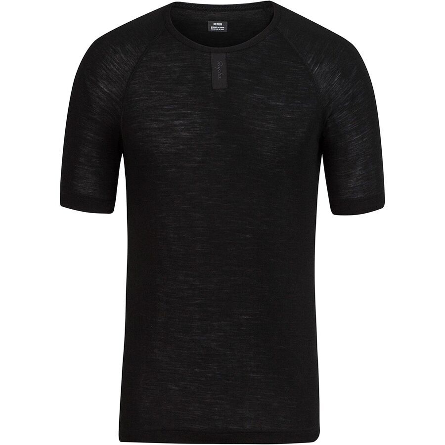 Rapha Merino Short-Sleeve Base Layer - Men's Black