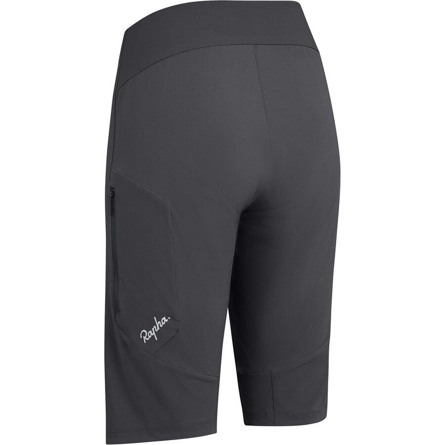 Rapha Trail Fast & Light Shorts - Women's Grey/Light Grey