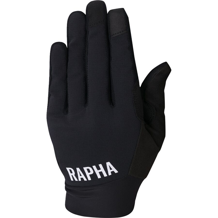 Rapha Trail Finale Gloves - Men's Black/White