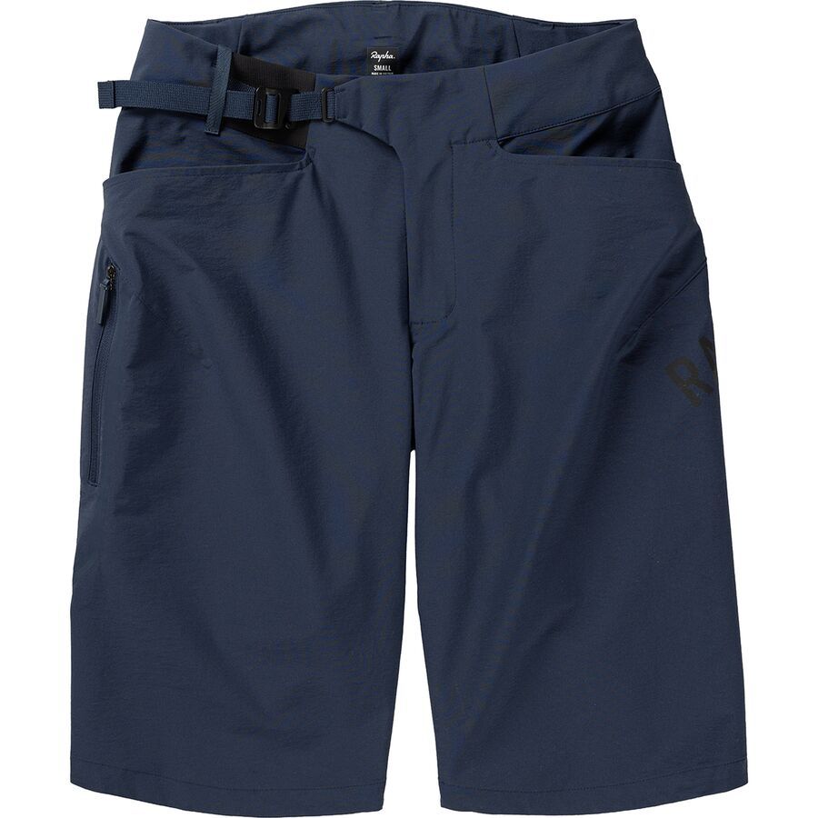 Rapha Trail Finale Short - Women's Dress Blues/Basic Black