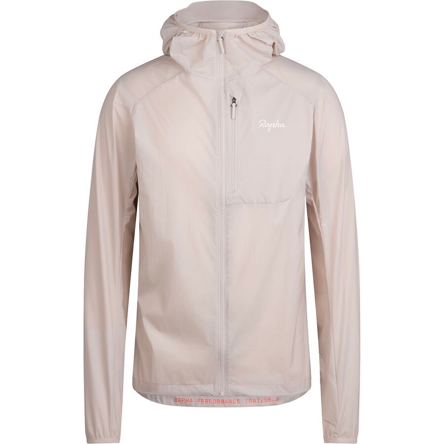 Rapha Trail Lightweight Jacket - Men's Silver/Off-White