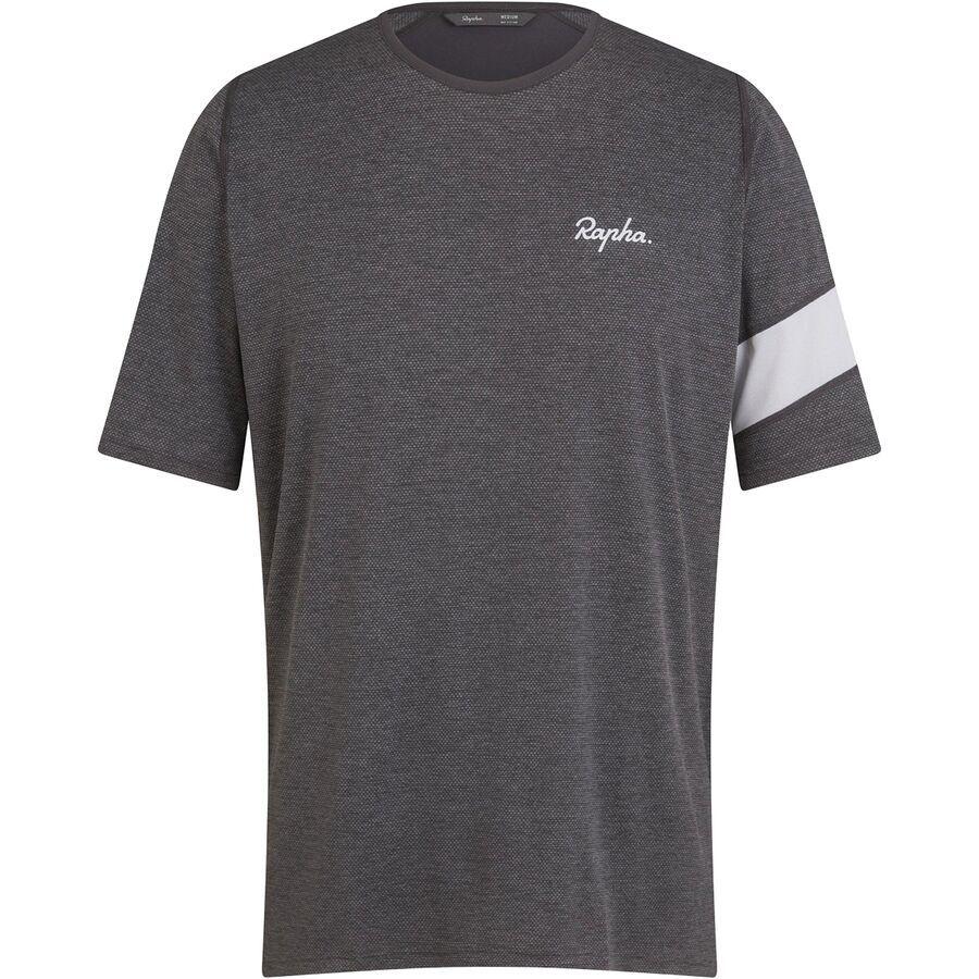 Rapha Trail Lightweight T-Shirt - Men's Grey/Light Grey