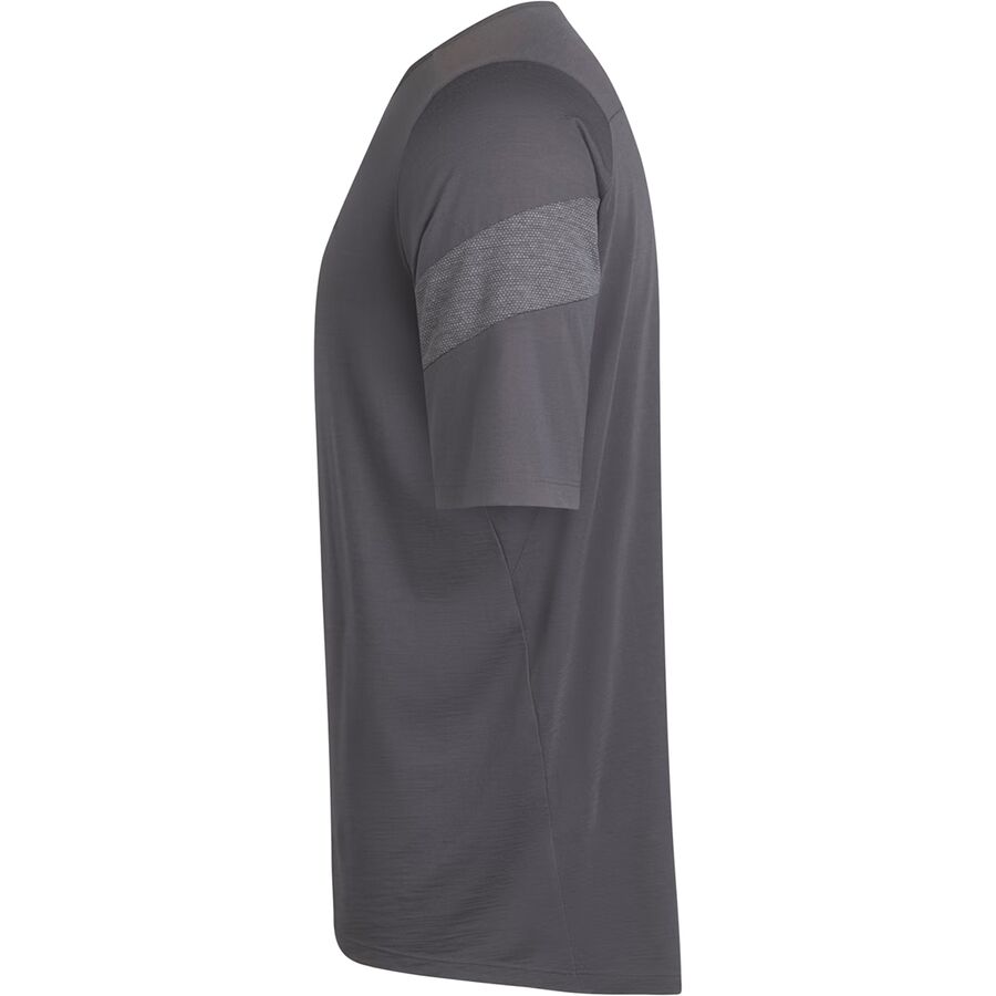 Rapha Trail Merino Short-Sleeve T-shirt - Men's Dark Grey/Black