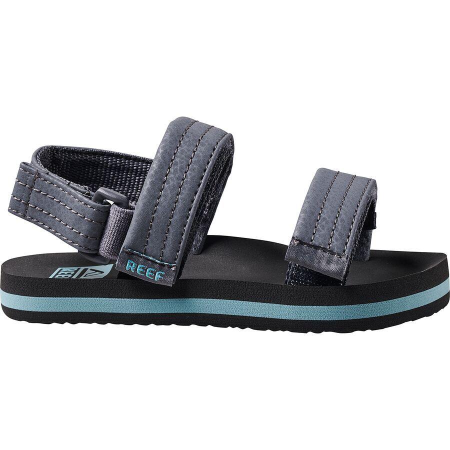 Reef Ahi Convertible Sandal - Boys' Grey/Aquifer